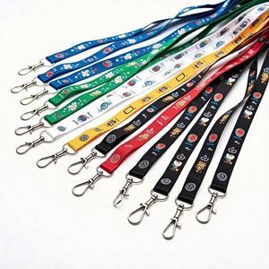 Hot Sale High Quality Lanyard With Id Card Badge Holder Woven Lanyard Custom Lanyard