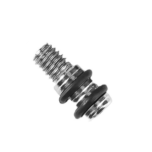 Petits supports de planche en métal double couche en forme de croix de 8 mm, manchons adhésifs lisses, connecteurs de meubles en verre, supports d'étagère - Product Image 1