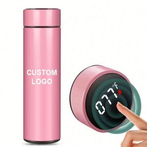 Gourde isotherme personnalisée en acier inoxydable avec coffret cadeau, ensemble tasse à café et thé, portable pour les voyages d'affaires - Product Image 2