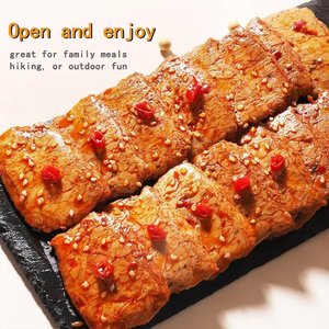 Carne thực vật thịt thực vật đồ ăn nhẹ Trung Quốc thịt đậu nành đồ ăn nhẹ protein cao Vegan bít tết thực phẩm cay Đậu Snack - Product Image 2