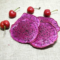 Md04 Hot Selling Chinese Gedroogde Rode Drakenfruit Gedehydrateerde Pitahaya Fruit Plakjes Thee Chinese Voedselsnacks