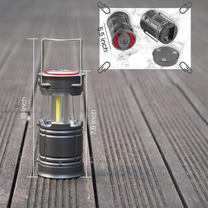 فانوس كلاسيكي مقاوم للماء قابل للطي، فانوس LED، تلسكوبي، وفانوس يعمل بالبطارية للبحث الليلي - Product Image 6