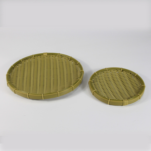 Panier de rangement en bambou tissé à la main pour aliments, fruits, légumes, collations, pain, emballage en cartons - Product Image 4