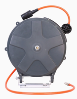 Enrouleur de tuyau d'air rétractable automatique JLD 10m/12m, fixation murale, enroulement automatique, tuyau en PU, ensemble boîte à outils pour garage et atelier