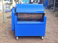 Machine d'ouverture de tissu de chute de fibre de polyester d'automation vieille machine de recyclage de tissu de déchets de coton