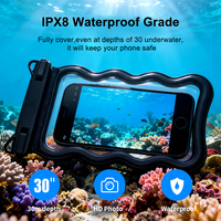 Nouvelle mise à niveau, sac étanche pour téléphone flottant, étui de téléphone portable étanche pour tous les téléphones