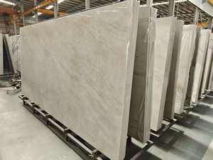 Gesinterd steen 1600*3200*12mm Mat Taj Mahal Steen Lage Waterabsorptie Technisch Aanrechtblad met Gehoned Tafelblad - Product Image 3