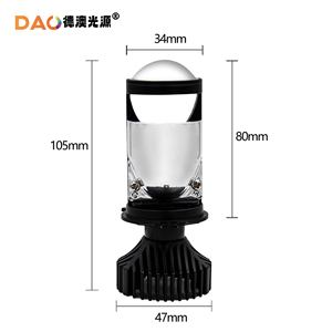 Dao <b>Led</b> <b>Headlight</b> H4 15000 Lm 6000K 12V 50W For Retrofit Upgrade Universal Fitment - Product Image 3