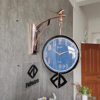 Jam Dinding Rustic Besar 50X40CM, Modern, Dapat Disesuaikan, Dekorasi Ruang Tamu Mewah, Dropshipping, Minimalis, RoHS WEEE