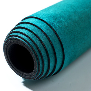 Tapis de <span class=keywords><strong>yoga</strong></span> en daim 5 mm en caoutchouc naturel antidérapant épaissi et élargi pour la danse, la corde à sauter, l'exercice et le fitness - Product Image 4
