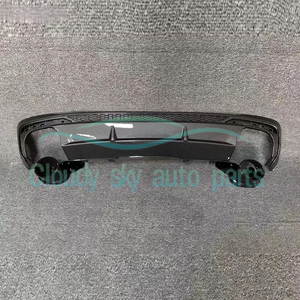 ดิฟฟิวเซอร์ RS4 พร้อมท่อไอเสียสำหรับกันชนหลัง <span class=keywords><strong>S</strong></span>-<span class=keywords><strong>Line</strong></span> <span class=keywords><strong>A4</strong></span> S4 B9.5 ผลิตจาก PC สแตนเลส ปี 2020 2021 <span class=keywords><strong>2022</strong></span> 2023 2024 - Product Image 4