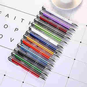 Werbe-Kugelschreiber für Büro und Geschäftsaktivitäten Großhandel Individuell Bedruckte Blaue Kugelschreiber mit Eigenem LOGO - Product Image 6