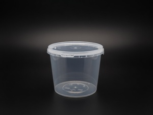 Envase Redondo de Polipropileno a Prueba de Manipulaciones, Capacidad de 750 ml, Gama Tamper Round - Envases IML al por Mayor para productos lácteos, helados, etc. - Product Image 5