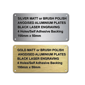 Yüksek Performanslı Özel İşlemeli Yapışkanlı Paslanmaz Çelik Kazınmış Metal İsim Plakaları Metal Tanımlama Etiketleri - Product Image 4