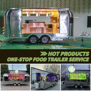 2025 Hot <b>Sales</b> Factory Price Mobile Burger Hot Dog Street Food Trailer on Promotion Ice Cream Coffee Food Truck - Product Image 3