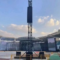 Sistema de Truss para Altavoces, Iluminación de Podios para Eventos al Aire Libre, Torres de Audio, Soporte de Aluminio para Line Array