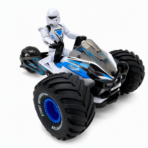 Buggy tout-terrain télécommandé 2,4 GHz 9 canaux <span class=keywords><strong>à</strong></span> 3 roues avec fonction de levage des roues, tricycle télécommandé tout-terrain avec rotation <span class=keywords><strong>à</strong></span> 360°, son et lumière - Product Image 3