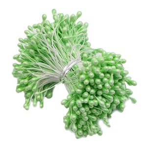 Horquilla con Flor de Perlas Puntiagudas de 3mm Hecha a Mano, Accesorio de Flor Artificial para Fiesta de Navidad, Nueva Llegada - Product Image 5