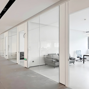 Cloisons <span class=keywords><strong>en</strong></span> <span class=keywords><strong>verre</strong></span> sans cadre insonorisées de qualité supérieure, idéales pour les bureaux, les salles de conférence, les hôtels et les magasins de détail, installation facile - Product Image 1