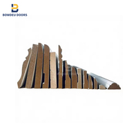 Plinthe en bois massif Pin Chêne apprêté, jointée par emboîtement, vente directe usine, vente en gros, personnalisation OEM, échantillon gratuit