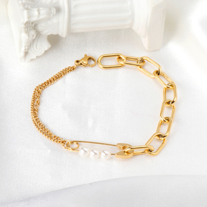 새로 아름다운 여성 보석 로즈 골드 도금 팔찌 팔찌 - Product Image 4