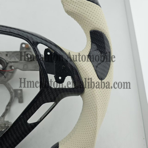 Popular Products Carbon Fiber Perforated Leather LED Grip Steering <b>Wheel</b> Fit for Infiniti G27 G37 Car Steering <b>Wheel</b> - Product Image 2
