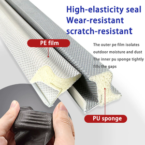 Tùy Chỉnh Cắt Hình Chữ U Kính Chắn Gió Cao Su Con Dấu Dải D-Hình Dạng Đùn Hồ Sơ Gasket Cho Cửa Sổ Niêm Phong D-Hình Dạng Mô Hình Tùy Chỉnh - Product Image 4