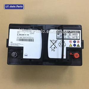 Baterí<span class=keywords><strong>a</strong></span> de Coche A0009822108 12V 80Ah 800A <span class=keywords><strong>para</strong></span> <span class=keywords><strong>Mercedes</strong></span> <span class=keywords><strong>Clase</strong></span> <span class=keywords><strong>A</strong></span>, B, C y CLK SLK - Product Image 3