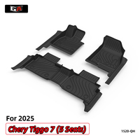 Pour Chery Tiggo 7 2025 – Tapis de sol TPE pour voiture, Maroc, 5 places, inodores, non toxiques, anti-poussière, lavables, couverture complète