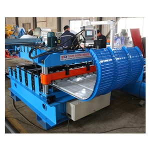 Machine de cintrage hydraulique pour tôles de toiture en arc Aluzinc TR4, machine de cintrage de panneaux de toiture - Product Image 1