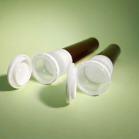 Offre Spéciale – Flacon double compartiment en PP de 20 ml pour liquides buccaux et médicaments en comprimés, avec logo personnalisé sérigraphié et bouchon à vis scellé