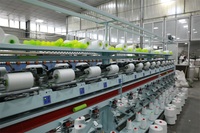 Fil de Polyester 100% de Qualité Supérieure, Prix Usine Xinao, Vente Chaude, Blanc Brut, Filé en Anneau sur Cône en Carton pour Fils à Coudre 40/2