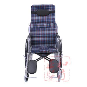 Silla de Ruedas Manual con Inodoro, 15.5 kg, Lona Oxford, Reclinable, para Personas Mayores y con Discapacidad - Product Image 1