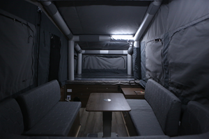 Nuevo Camper Trailer Caravanas Remolque de viaje con baño Off Road Camper Double Fold Camper Trailer - Product Image 4