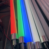 Tube LED Pixel Numérique Adressable à 360 Degrés 12V 24V 144 LED 192 LED UCS2904 DMX512 RGB RGBW pour Éclairage DJ et Scène