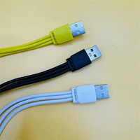 Câble de charge USB 3-en-1 court de 20 cm pour usine, câble de charge rapide Type C