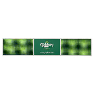 Customizable Silicone Bar Runner Non Slip Spill Proof <b>Beer</b> Drip Mat Counter Protector <b>Coaster</b> Placemat for Promotional Branding - Product Image 6