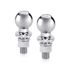 Boule d'attelage 50 mm en acier, capacité 3,5T, pour connexion à la barre d'attelage - Product Image 1