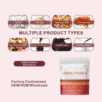 HDK Urolithin A Softgels Soutien Mitochondrial Production d'Énergie Cellulaire Complément Alimentaire Sans Soja Sans Gluten OEM ODM