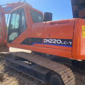 Excavadora de Orugas Usada Doosan DH220LC-7 de 22 Toneladas, Excavadora Hidráulica de Segunda Mano DX225 DH300 con Componentes de Caja de Cambios y Rodamientos - Product Image 1