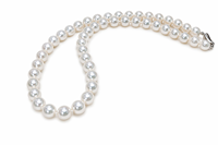 Collier de perles d'eau de mer Akoya de qualité supérieure