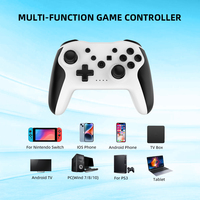Control de Juego Inalámbrico GAMINJA BT 2.4GHz para Switch, Teléfono y Android