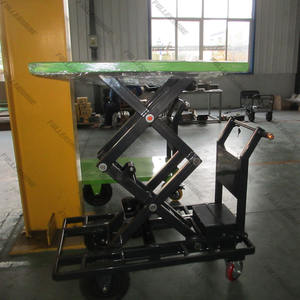 Transport Zware Lading Magazijn <span class=keywords><strong>Trolley</strong></span> Batterij Aangedreven Elektrische <span class=keywords><strong>Lift</strong></span> Platform Truck - Product Image 1
