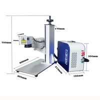 KEYILASER Marqueur laser UV 3w 5 w 7w 10w Laser UV portable 5 W JPT Mark 355nm Machine de marquage laser ultraviolet à refroidissement par eau