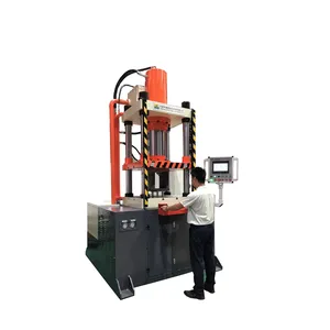 Jianlong prensa hidráulica de cuatro columnas 200T moldeo en polvo de estiramiento de metal de acero inoxidable se puede personalizar prensa hidráulica