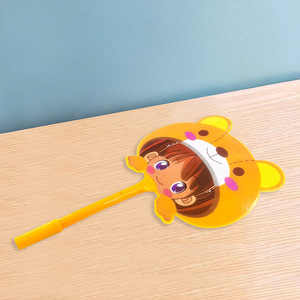 Stylo en forme d'éventail - Cadeau promotionnel pour les activités marketing sur le terrain ; Papeterie créative ; Stylo à bille mignon à motif de dessin animé pour - Product Image 3