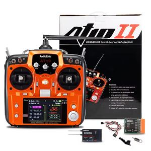 2024 Radiolink AT10II 12 canales <span class=keywords><strong>RC</strong></span> transmisor receptor R12DS 2,4 GHz Radio remoto FPV Drone bomba automática núcleo voltaje RF - Product Image 4