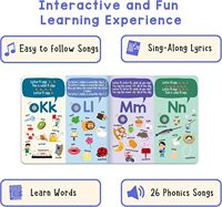 Livre sonore interactif éducatif pour l'apprentissage précoce, rechargeable par USB-C, avec impression personnalisée, pour enfants d'âge préscolaire