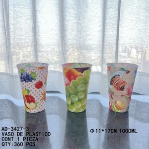 Plastica colorata 1000ml tazze usa e getta per eventi elegante creativo portatile durevole - Product Image 1