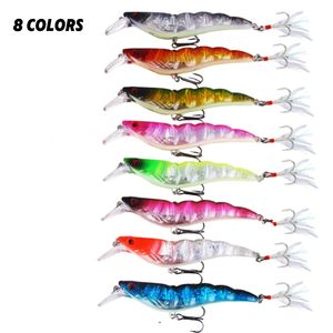 Señuelo de Pesca Flotante de Metal de Primera Calidad de 13.6 g con Anzuelos con Ranura para Sangre, Perfil de Camarón de 9.5 cm, para Pesca de Lubina en Agua Salada, Río y Agua Media - Product Image 5